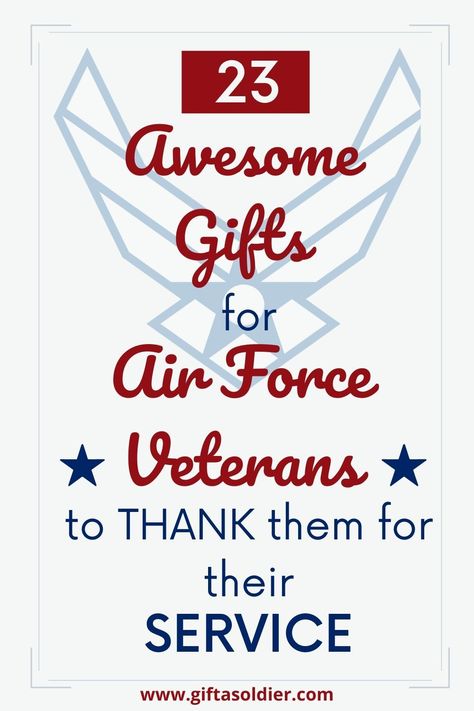 Veterans should be respected for their time in the service. After all, they didn’t ALMOST join, they actually did. In this breed, the USAF veterans hold a special place as these guys are almost always the first in combat. The eyes and ears of the military. The tip of the spear, if you will. You get the gist. Its almost natural that you would want to celebrate your favorite serviceman, so here are our suggestions for some awesome gifts for Air Force Veterans #military #gifts #militarygifts Veterans Gifts, Air Force Pictures, Military Husband, Military Shadow Box, Air Force Gifts, Air Force Veteran, Husband Gifts, Welcome Home Gifts, Folded Book Art