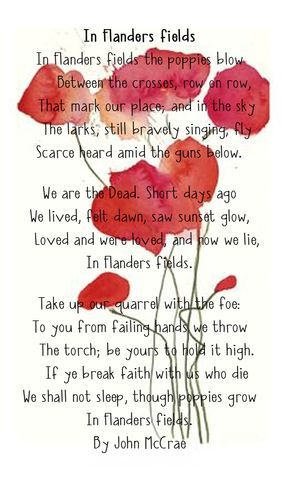 Flanders Fields Poem, Flag Ceremony, In Flanders Fields, American Legion Auxiliary, Remembrance Day Art, Favorite Poems, John Mccrae, Remembrance Day Poppy, Flanders Field