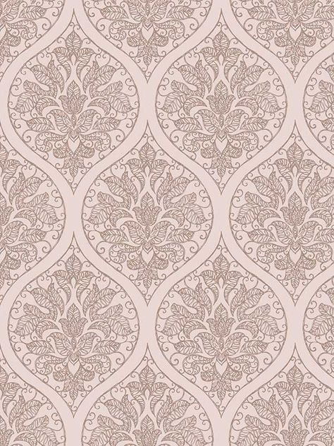 7007 Emporium Ogee Pink Wallpaper Galerie Wallpaper, Wallpaper Book, Ogee Pattern, Room Bedding, Drops Patterns, Tv Background, Book Names, Color Tones, Pattern Repeat