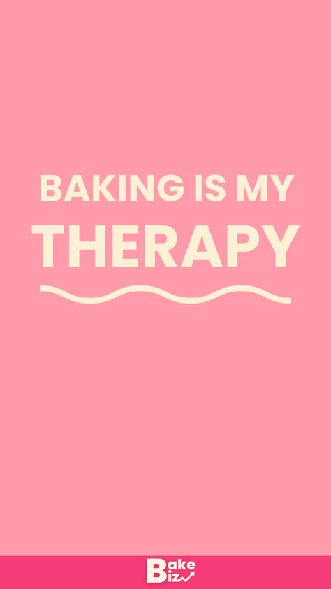 The joy of baking 😍 Bakery Quotes, Bakery Branding Design, Baking Quotes, Bakery Branding, Therapy Quotes, Cookie Business, Baking Business, Cake Business, All Quotes