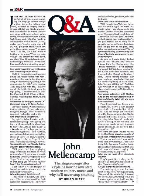 Q&A Layout, Rolling Stone Q&a Magazine Layout, Q&a Layout Design, Q&a Design Layout, Magazine Interview Layout, Interview Layout, Print Book Design, Magazine Page Layouts, Pet Magazine, Magazine Layout Inspiration