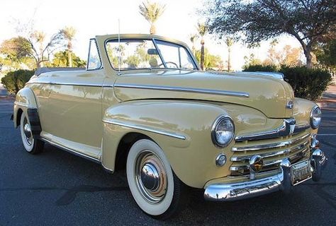 KARATE KID CAR...1948 Ford Super Deluxe Convertible. Austin Martin, Tv Cars, Cars Classic, American Classic Cars, Ford Classic Cars, Old Classic Cars, Old Car, Cars Movie, Us Cars