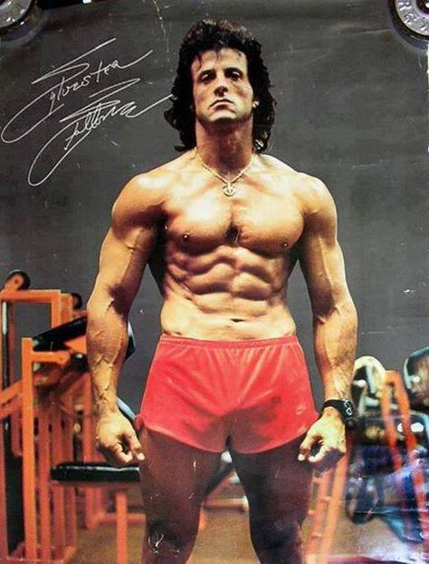 남성 근육, Arnold Schwarzenegger Bodybuilding, Schwarzenegger Bodybuilding, John Rambo, Bodybuilders Men, Rocky Balboa, Glory Days, Bodybuilding Fitness, Sylvester Stallone