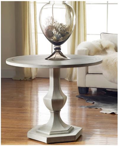 Sidetable/ISY10502 Italian Antique Grey Center Table $3,800.00 Dimensions W.36 X D.36 X H.29.5 in Grand Foyer Ideas Entryway, Entranceway Table, Round Foyer, Foyer Design Ideas, Foyer Ideas Entryway, Cottage Bungalow, Foyer Ideas, Foyer Table, Grand Foyer