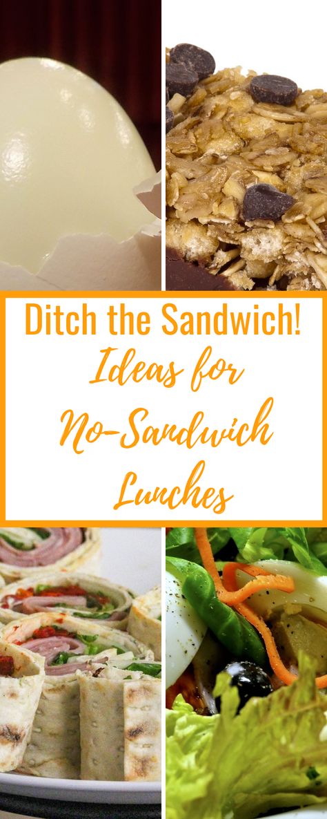 Ideas for lunches with NO sandwiches Alternatives To Sandwiches For Lunch, Sandwich Alternatives For Lunch, No Sandwich Lunch Ideas, Kids Sandwiches, Sandwiches For Work, Ideas For Lunch, Non Sandwich Lunches, Kid Sandwiches, Kindergarten Lunch