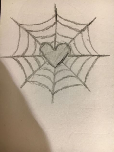 A Drawing, Pencil Drawing, Spider Web, Pencil, Tattoos, Art