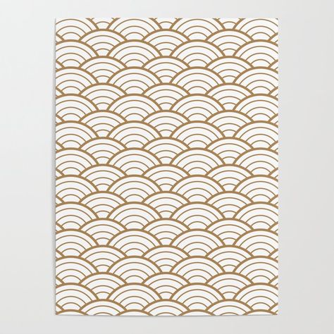 Buy Gold white Art Deco shell pattern Poster by healinglove8. Worldwide shipping available at Society6.com. Just one of millions of high quality products available. Art Deco Shell, White Art Deco, Pattern Poster, Art Poster Prints, Shell Pattern, Wall Posters, Buy Gold, White Art, Art Poster