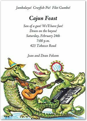 Cajun Artwork, Bayou Party, Cajun Decor, Cajun Party, Swamp Party, Alligator Art, Mardi Gras Invitations, Joseph Parker, Alligators Art