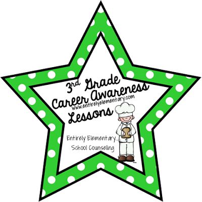 Entirely Elementary...School Counseling: 3rd Grade Career Awareness Lessons #1 and #2 Career Activities, Counseling Classroom, Counseling Corner, Career Lessons, School Counselor Resources, Guidance Counseling, Elementary School Counselor, School Counseling Lessons, Career Ideas