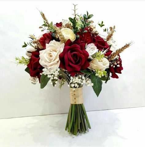 Bouquet Of Flowers Wedding Red, Wine Red Roses Bouquet, Wedding Bouquets Red And Gold, Bride Bouquets Red And White, February Bouquet Wedding, Wedding Bouquets Bride Burgundy, Wedding Bouquets Bride Red Roses, Christian Wedding Bouquet, Wine Red Flower Bouquets