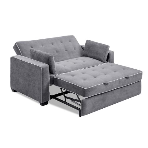 Futon Diy, Small Futon, Sofa Bed Queen, Sofa Bar, Futon Decor, Beds For Small Spaces, Modern Bedding, Pull Out Sofa Bed, Small Room Decor