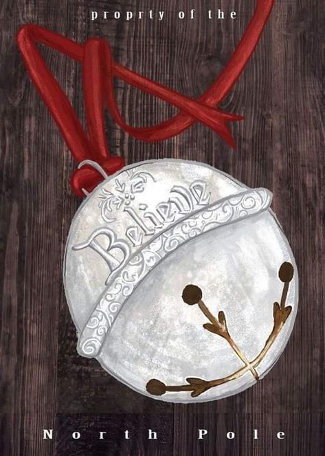 Polar Express Ornaments, Polar Express Quotes, Polar Express Bell, Believe Polar Express, Xmas Wallpapers, Polar Express Movie, Train Cupcakes, Christmas Hallway, Calendar Illustration