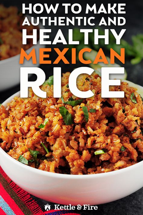 How to Make Authentic and Healthy Mexican Rice Healthy Mexican Rice, Authentic Mexican Rice, Broth Diet, Healthy Rice Recipes, Mexican Rice Easy, Food Sensitivity, Mexican Rice Recipes, Healthy Mexican, Mexican Foods