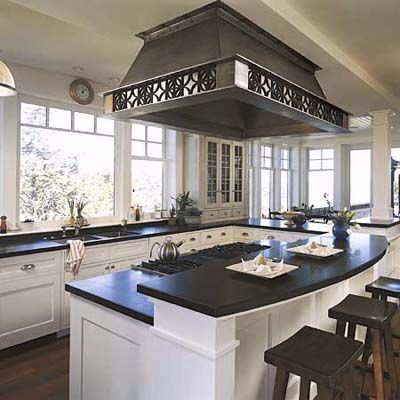 Kitchen Island Design Ideas - This Old House Kitchen Island With Cooktop, Island With Stove, Kitchen Island With Stove, Island Cooktop, Kitchen Island With Sink, Kitchen Island With Seating, Classic Kitchen, Island With Seating, Smart Kitchen