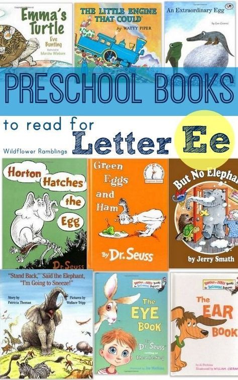 preschool books for the letter e - Wildflower Ramblings Letter E Activities, World Of Imagination, Earth Day Activities, Preschool Literacy, Teaching Letters, Letter Of The Week, Preschool Letters, Letter Activities, Book Letters