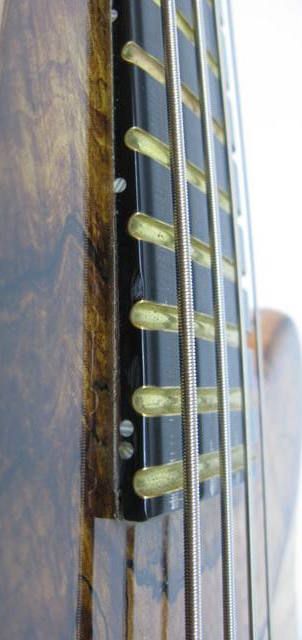 Marco bass guitars. Those crazy cool inverted frets I saw years ago Custom Acoustic Guitars, Custom Bass Guitar, Vintage Instruments, Guitar Exercises, Luthier Guitar, Custom Bass, Diy Music, Guitar Tech, Diy Instruments