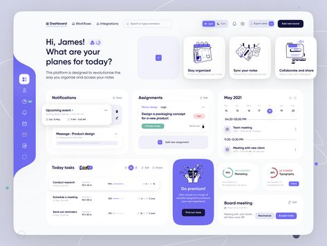 Task Management Dashboard, Web App Ui Design, Application Ui Design, Desain Ux, Coding Humor, Web Application Design, Dashboard Interface, App Design Layout, Web Dashboard