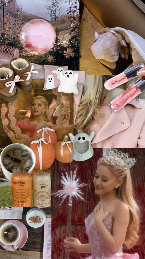 glinda wallpaper for autumn!! Wallpaper For Autumn, White Icing, Ariana Grande, Pear