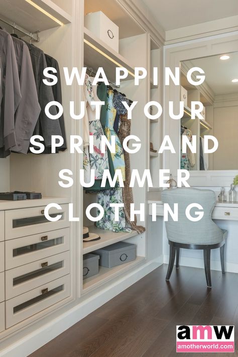 Cold Weather Clothes, Weather Clothes, Clothes Closet Organization, Things To Remember, Clothes Closet, Cold Weather Outfits, Organization Tips, Summer Clothing, Summer Clothes