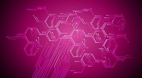 Purple cyber circuit future technology b... | Premium Vector #Freepik #vector #background #technology #computer #light Future Technology Concept, Electronics Background, Background Technology, Black Future, Tech Art, Technology Background, Future Technology, Computer Technology, Purple Backgrounds