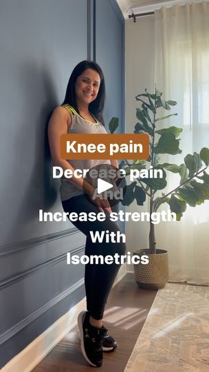 19 reactions | Read caption for important details👇🏻

Isometric exercise is when you create tension or contraction in the muscle without any movement in the joint. In physical therapy, we often use isometric exercises in acute stages of injury or in patients with high levels of pain. It can help decrease pain, increase strength, prevent muscle wasting, and can help prepare for future stages of rehab.

Wall sit squat exercise is helpful if you have pain in the knee joint or the quadricep tendon. It helps improve strength, joint stability and helps decrease pain. Begin by squatting to a level that you feel comfortable with and try to hold 20 to 30 seconds. You can rest 2 to 3 minutes and then repeat 3 to 5 times again. As you get stronger, you can squat lower, and can hold the squat for lon Sit Squat, Muscle Wasting, Squat Exercise, Wall Sit, Isometric Exercises, Read Caption, Wall Sits, Knee Exercises, Squat Workout