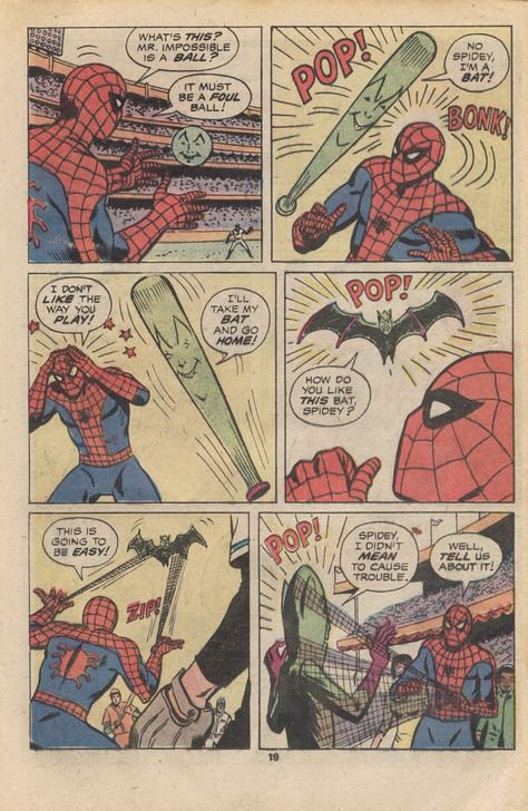 Old Spiderman Comics, Spiderman Comic Aesthetic, Spiderman Comic Page, Vintage Spiderman Comic, Spiderman Comic Strip, Comic Spiderman, Spiderman Comic Art, Spider Men, Spiderman Cartoon