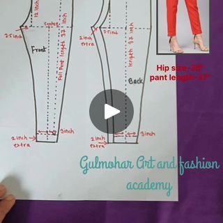 Pent Design, Pattern Drafting Tutorials, Pant Trouser, Trouser Pattern, Easy Dress Sewing Patterns, Womens Pants Design, Sewing Room Design, Pants Sewing, Draping Fashion