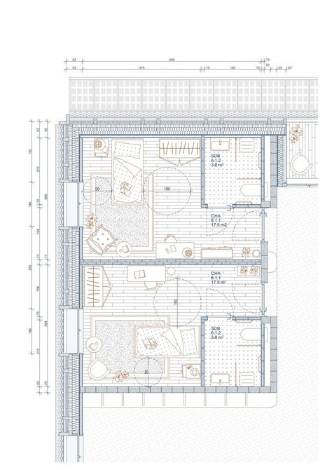 Section Plan Architecture, Floor Plan Architecture, Technical Architecture, Rainscreen Cladding, Timber Architecture, Architecture Life, Interior Design Drawings, Architectural Floor Plans, Architecture Board