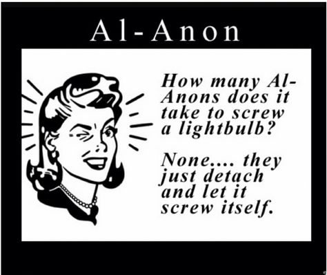 LMFAO!!! AlAnon humor. Alanon Recovery, Alanon Quotes, Recovery Humor, Lol So True, Codependency Recovery, Al Anon, Working On Me, Just For Today, Recovery Quotes