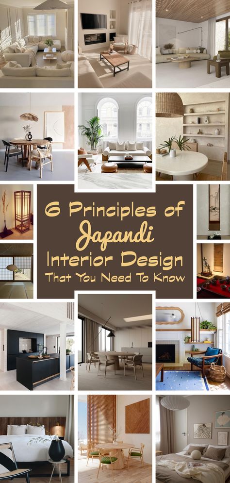 6 Principles of Japandi Interior Design That You Need To Know - gramydeco.com Scandi Asian Interior, Japandi House Interior Design, Japanese Industrial Interior, Japandi Wall Colors, Japandi Study Room, Japandi Elements, Japandi Scandinavian Interior, Japanese Interior Design Minimalist, Japandi House Design