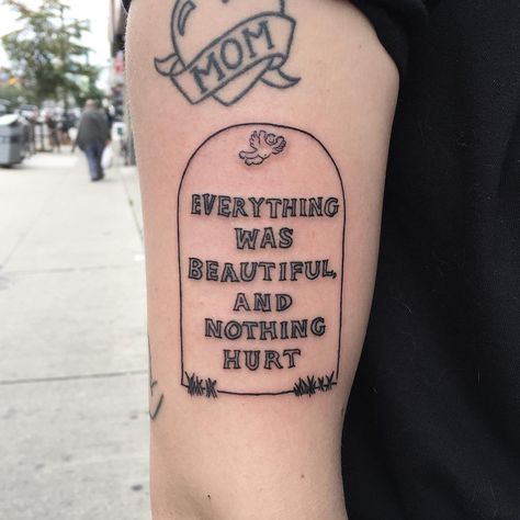 Kurt Vonnegut illustration tattooed yesterday ☠️ thanks for coming by @dallywagg 🙂 Kurt Vonnegut Tattoo, Everything Was Beautiful And Nothing, Everything Is Beautiful, Kurt Vonnegut, Thanks For Coming, Body Mods, Royce, Doodle Art, Jesus Fish Tattoo