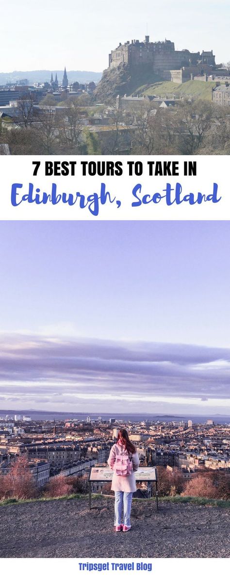 7 absolutely best Edinburgh tours. Best tours to take in Edinburgh. Day tours and excursions in Edinburgh. Best tours in Edinburgh. Travel in Europe. Travel Edinburgh, Edinburgh Tours, Best Weekend Trips, Edinburgh Travel, Travelling Europe, Life In The Uk, Travel Ireland, Globe Travel, United Kingdom Travel