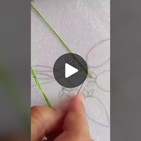 TikTok · Content Handmade Tutorial Embroidery, Tiktok Content, Embroidery