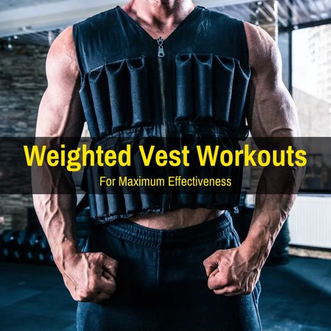 By putting on a weighted vest, you can begin to make your workouts more challenging and effective. This article will let you know the best workout routines for... Weighted Vest Workout, Weight Vest Workout, Home Weight Workout, Pull Up Workout, Best Workout Routine, Weighted Vest, Heart And Lungs, Best Workout, Workout Routines