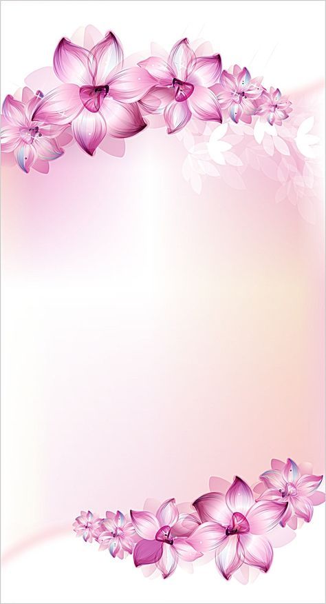 Fondo de cartel de flores púrpuras Kosmetyki Mary Kay, Flowers Poster, Flowery Wallpaper, Floral Border Design, Framed Wallpaper, Poster Background, Poster Background Design, Flower Background Wallpaper, Floral Poster