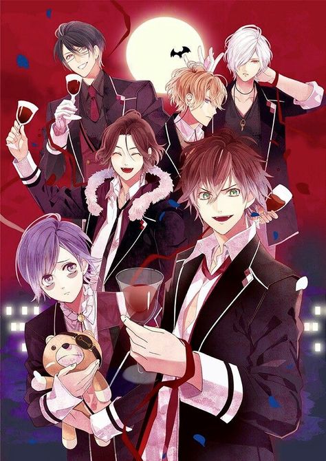 Diabolik Lovers Diabolik Lovers Ayato, Diabolik Lovers Wallpaper, Ayato Sakamaki, Yandere Boy, Vampire Boy, Anime Poster, Maid Sama, Shugo Chara, Vampire Knight