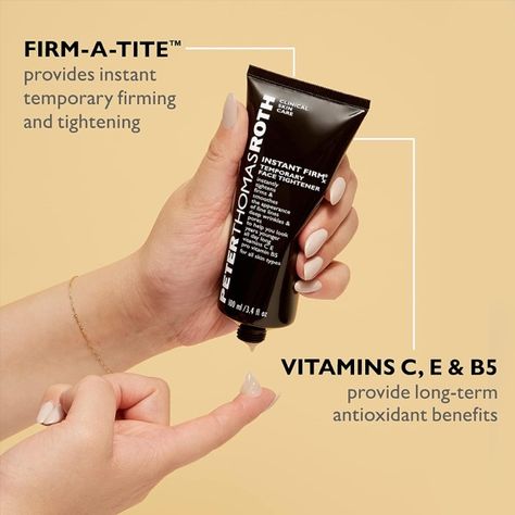 In a 4-week consumer efficacy study: 93% agreed this product worked instantly 93% agreed their skin texture looked smoother 87% agreed their skin looked instantly tighter 86% agreed their face looked firmer after *Individual results may vary. SHOP NOW, click the picture above for direct link! #sponsored Under Eye Puffiness, Fine Wrinkles, Peter Thomas Roth, Skin Care Clinic, Enlarged Pores, Deep Wrinkles, Body Treatments, Skincare Set, Skin Cream