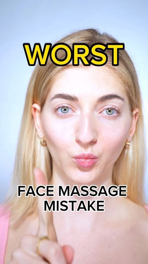 Face massage went wrong Please make sure you’re using trusted sources when you’re practicing facial beauty techniques! Follow me to learn correct face massage techniques💛 #botoxalternative #nofillers #facecare #facialtreatment #faceyoga | Valeriia Veksler | Gacabe & Jecabe · Interstellar (Main Theme Piano) How To Massage Your Face, Face Message, Facial Massage Steps, Facial Massage Techniques, Face Massage Techniques, Botox Alternative, Facial Nerve, Homemade Facial Mask, Reaction Face