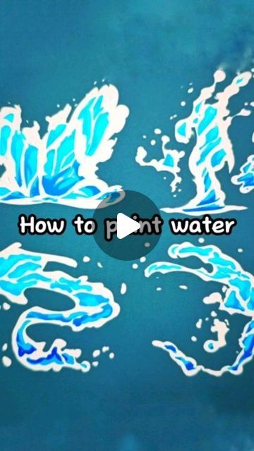 Art by MayBot on Instagram: "It's here: the water tutorial! 💦😀 Made in Procreate #watertutorial #arttutorial #drawingtutorial #digitalart #procreate" Water Tutorial, Water Illustration, Drawing Tutorial, Art Tutorials, Digital Art, Water, On Instagram, Quick Saves, Instagram