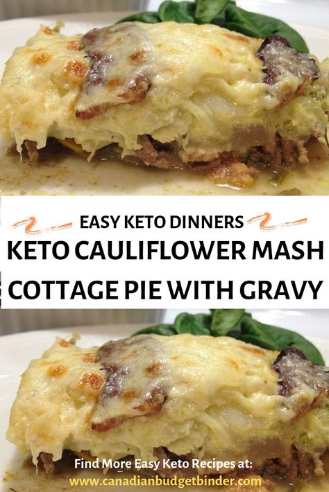 Cauliflower mash cottage pie is a low carb healthy meal that you can make in less than 2 hours and even shorter if you prep ahead. Keto Budget, Cottage Pie Recipe, Low Carb Healthy, Chia Seed Jam, Keto Beef, Cauliflower Mash, Beef Gravy, Budget Recipes, Cottage Pie