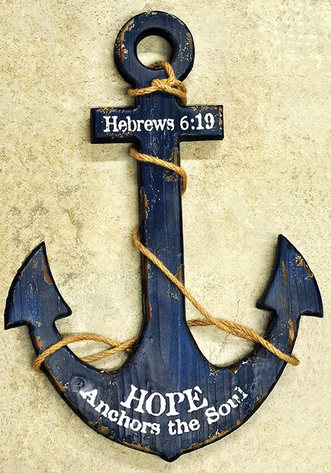 Product Slideshow Delta Gamma Crafts, Anchor Crafts, Anchor Wall Art, Hope Anchors The Soul, Anchor Wall Decor, Wood Anchor, Lighthouse Decor, Anchor Decor, Aviation Decor