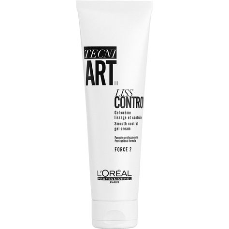 L'Oreal Professionnel Tecni Art Liss Control Gel Cream (150ml) is a smooth control gel-cream for use on unruly hair.Formulated with a UV filter, it provides 24-hour humidity control, minimising frizz and delivering a smoothing effect. Whilst generating lustre and softness, it controls volume effectively when blowdrying.Directions of use:
Apply 1 or 2 drops onto clean, towel-dried hair and comb through evenly to lengths and ends.
To control curl definition, allow to dry naturally.
For smooth results, blowdry gently. Towel Dry Hair, Blow Dry Hair, Unruly Hair, Frizz Free Hair, Sally Beauty, Full Hair, Salon Services, Styling Cream, Frizz Control