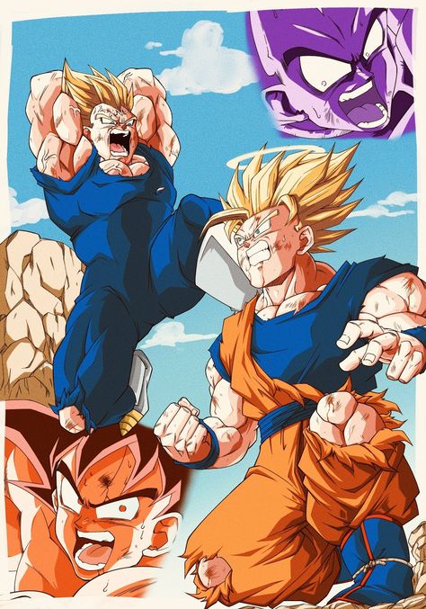 Vegeta Manga, Majin Vegeta, Goku Y Vegeta, Ball Drawing, Dragon Ball Super Wallpapers, Goku Vs, Goku And Vegeta, Dragon Ball Image, Anime Dragon Ball Goku