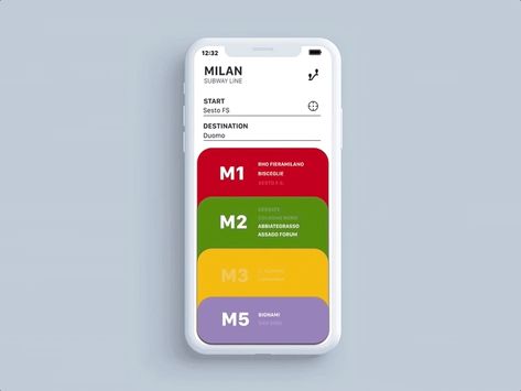 Milano Metro Bus App, Web Application Ui, Handwritten Logo Design, Application Ui Design, Metro Design, Card Ui, Ui Design Trends, Business Website Design, Mobile Ui Design