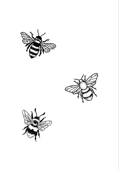 Left Hip Tattoo, Bee Tattoo Back Of Arm, 3 Bees Tattoo, Bee Flash Tattoo, Fine Line Bumble Bee Tattoo, Carpenter Bee Tattoo, Bee Tattoo Black And White, Bee Tattoo Outline, Bee Tattoo Drawing