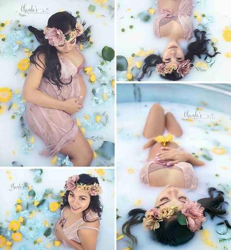 Maternity Bath Tub Shoot, Milk Bath Photography Maternity, Floral Milk Bath, Pregnant Pictures, Bath Pics, Milk Bath Photos, Winter Maternity Photos, Milk Bath Maternity, Milk Bath Photography