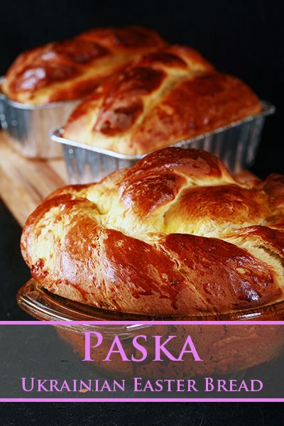 Easter Sweet Bread Recipes, Polish Easter Traditions Food, Bread For Easter, Easter Breads From Around The World, Easter Breads And Rolls, Ukrainian Babka Recipe, Ukrainian Bread, Easter Bread Recipes, Ukrainian Easter Bread