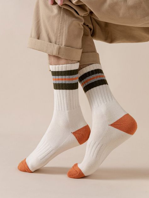 Socks Aesthetic Men, Sock Photography, Mens Striped Socks, Sock Fashion, Socks Photography, Aesthetic Socks, Man Socks, Socks Aesthetic, Mens Socks Fashion