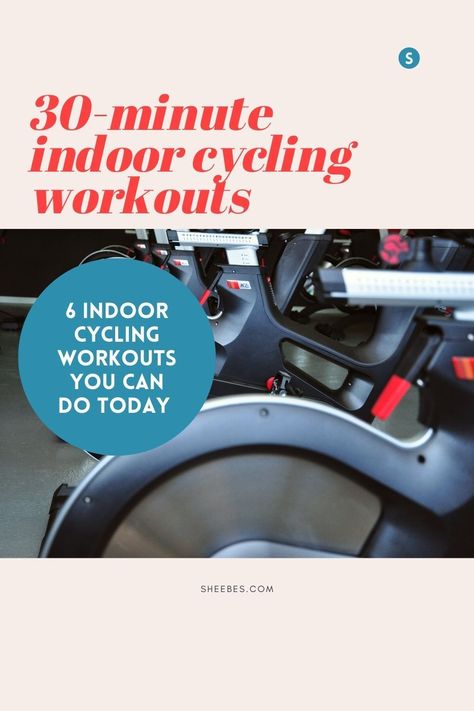 These 30-minute indoor cycling workouts are perfect when you're short on time. Indoor Cycling Workouts For Beginners, Cycle Workout Indoor, Cycling Workout Plan, Indoor Cycle Routines, Cycling Training Plan, Bike Workout, Indoor Cycling Workouts, Cycle Training, Cycling Motivation