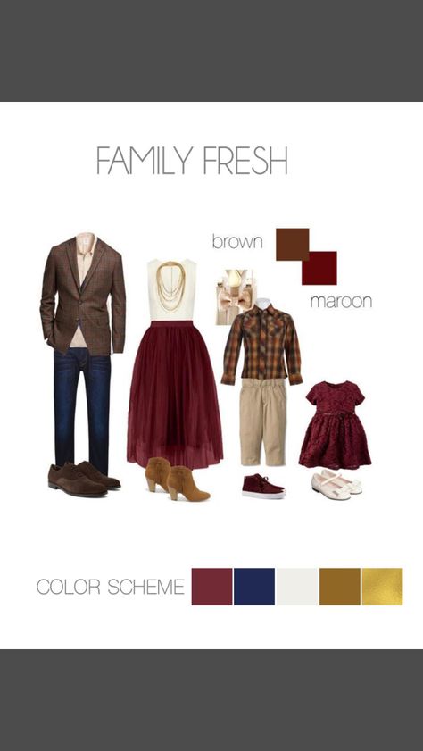 Christmas Pictures Family Outfits Burgundy, Red And Gold Family Christmas Outfits, Red And Gold Christmas Family Photos, Family Christmas Pictures Outfits, Christmas Photos Outfits, Winter Family Pictures, Family Photo Outfits Winter, Christmas Pictures Outfits, Family Photo Colors